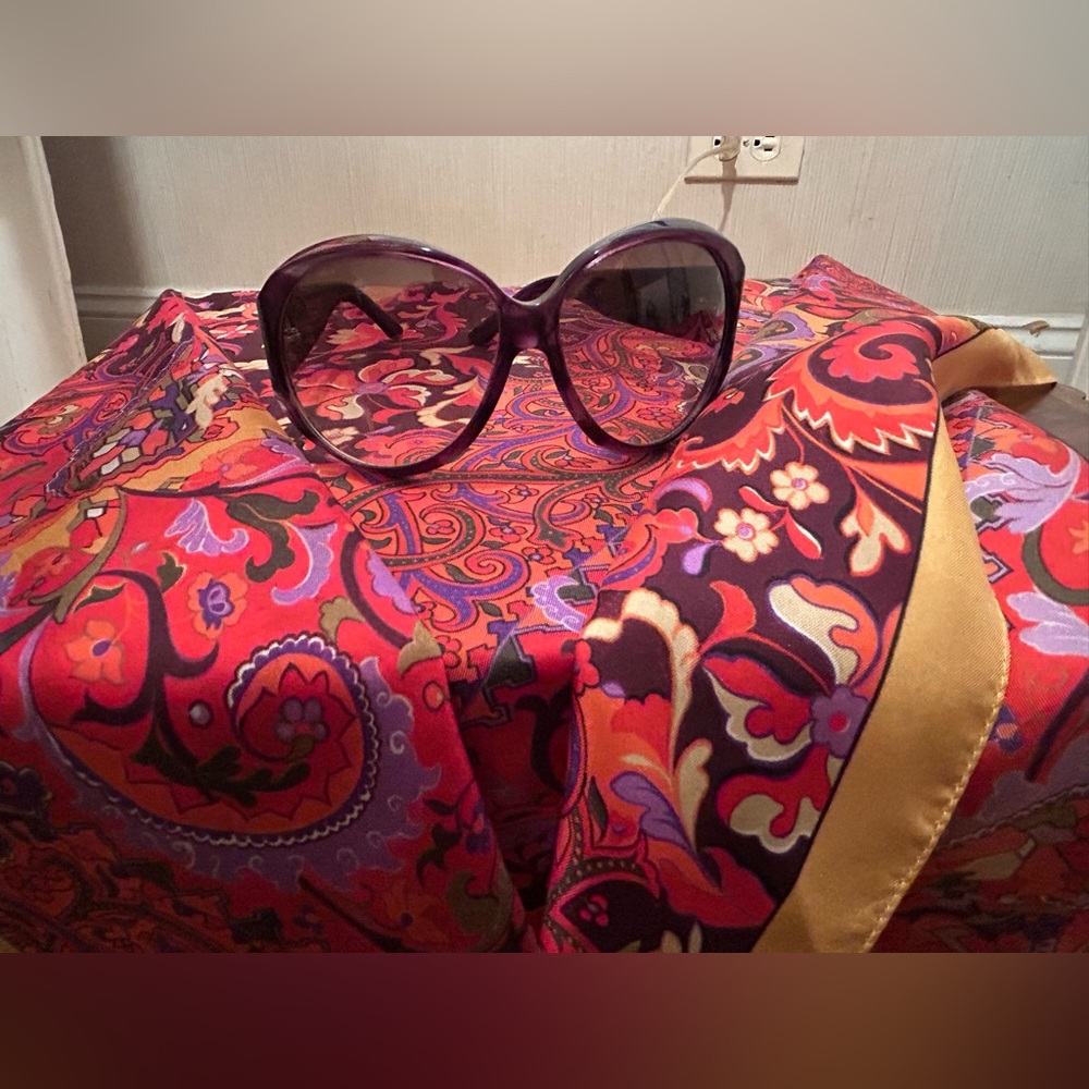 Gucci Purple Sunglasses